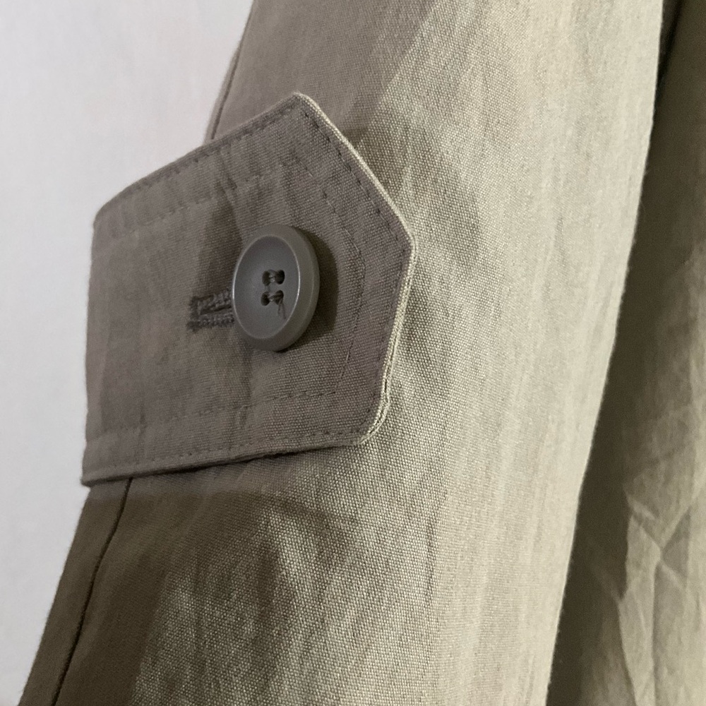 Vintage London Fog Trench Coat with Removable Lining Longline Raincoat - Picture 8 of 9